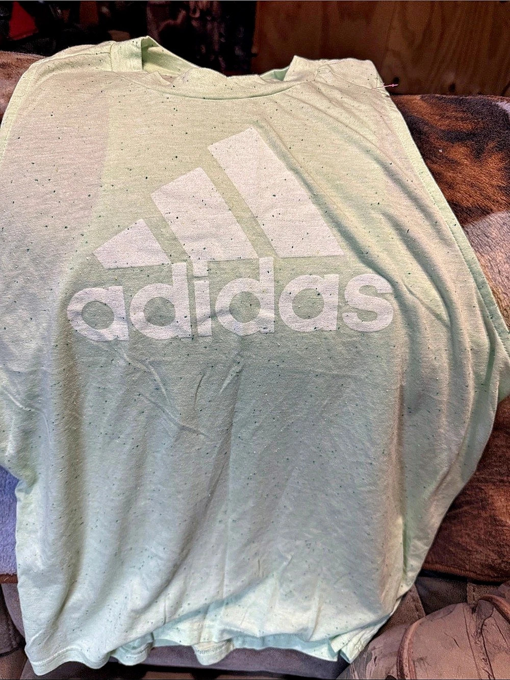 adidas Women's Green Tank Top Size Large